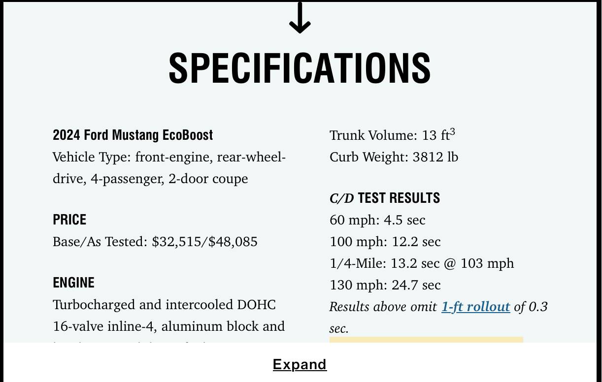 S650 Mustang ecoboost 0-120mph or 0-200km. Does anyone know how many seconds it is? IMG_6264