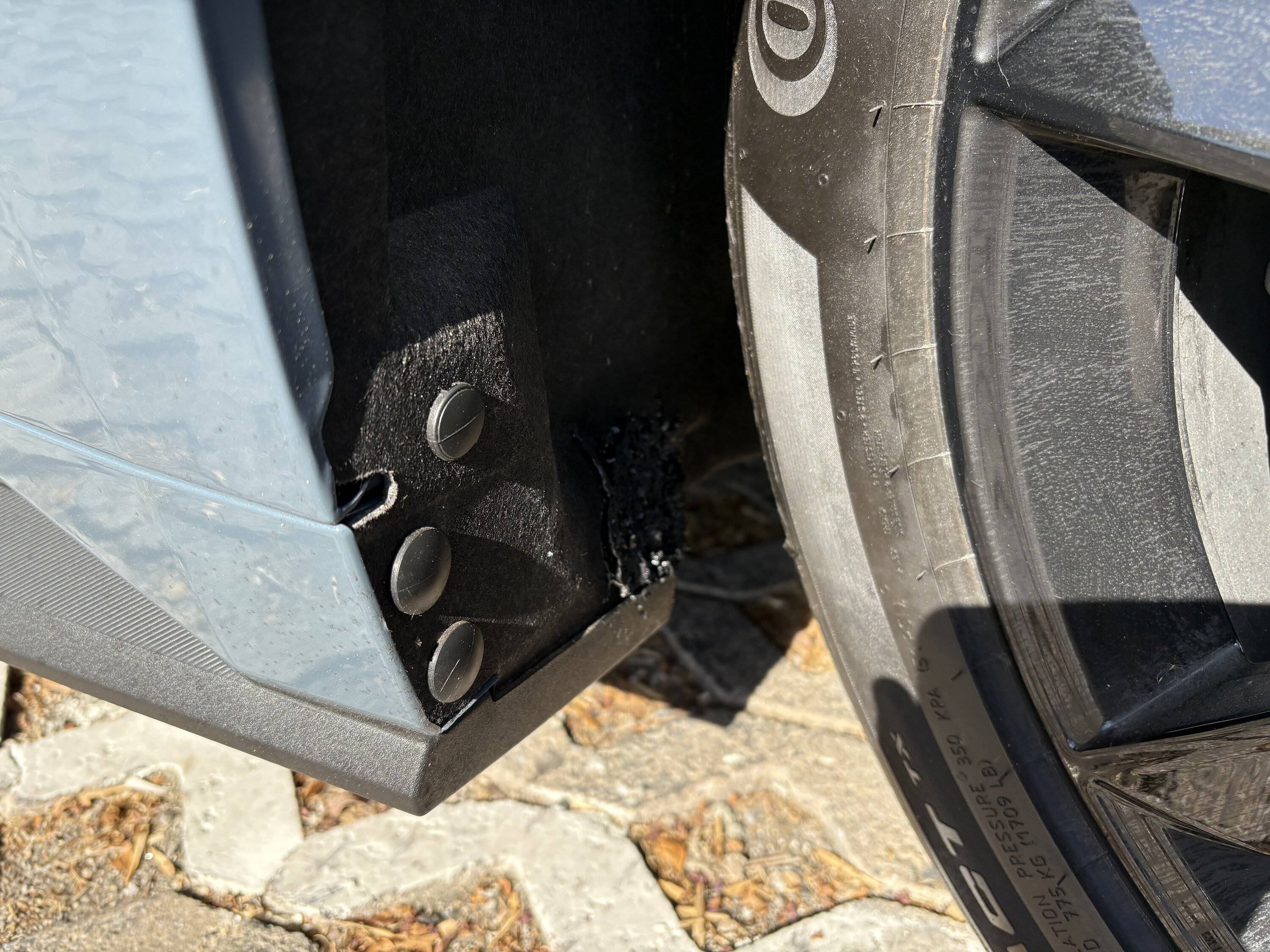 S650 Mustang Cheap temporary inner fender hole solution IMG_6450