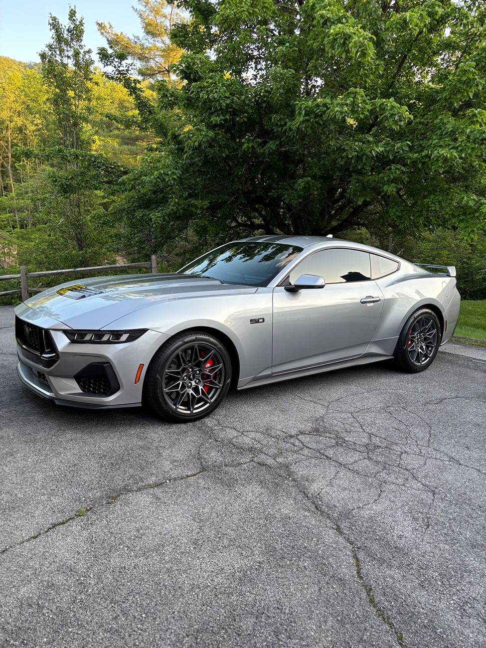 S650 Mustang New 2025 GT premium with rear louvers and other exterior mods IMG_6466