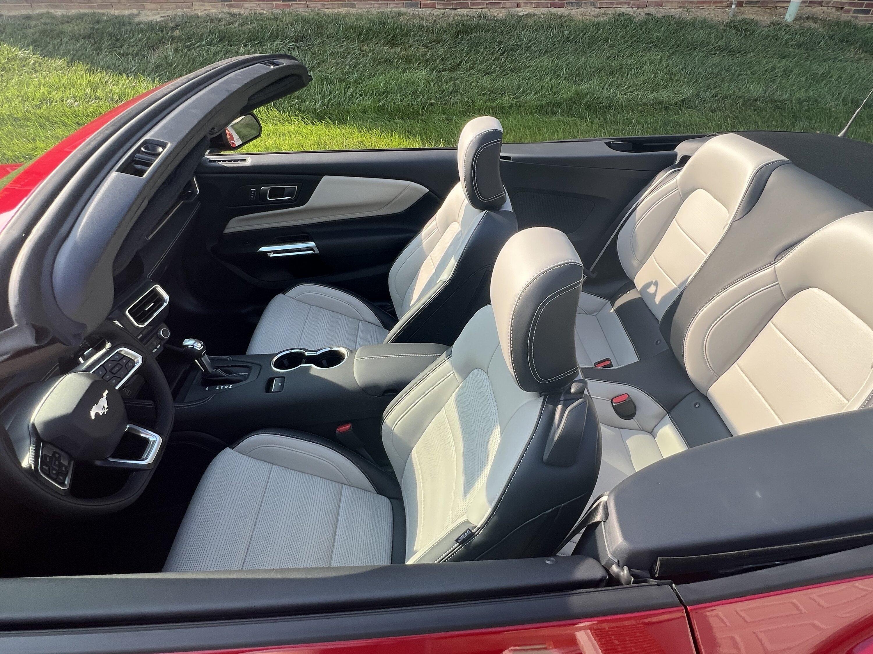 Anyone received the Space Grey interior? Mustang7G 2024+ S650