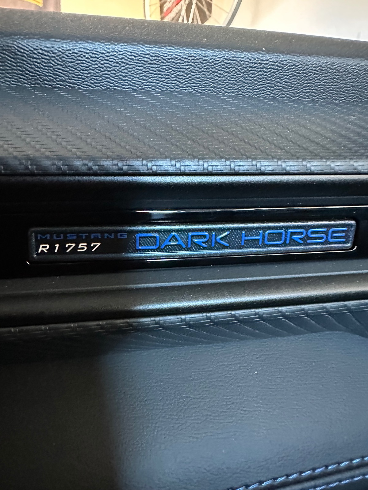 S650 Mustang Dark Horse Owners, Share your Chassis numbers IMG_7019