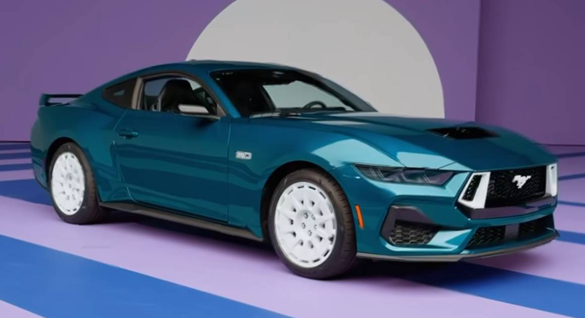 S650 Mustang 2026 FX Package revealed in new Adriatic Blue Metallic color IMG_7034
