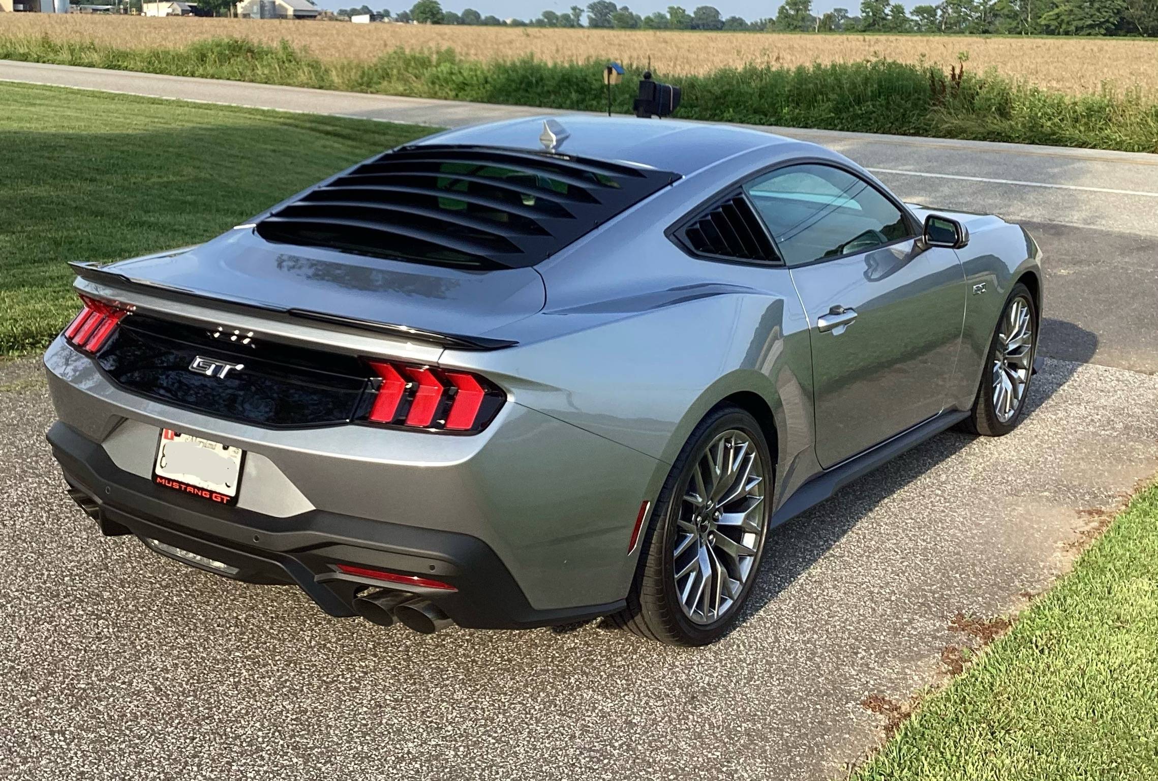 S650 Mustang Hi All!  New member…New 2025 GT premium.  Exterior mods listed. IMG_7181