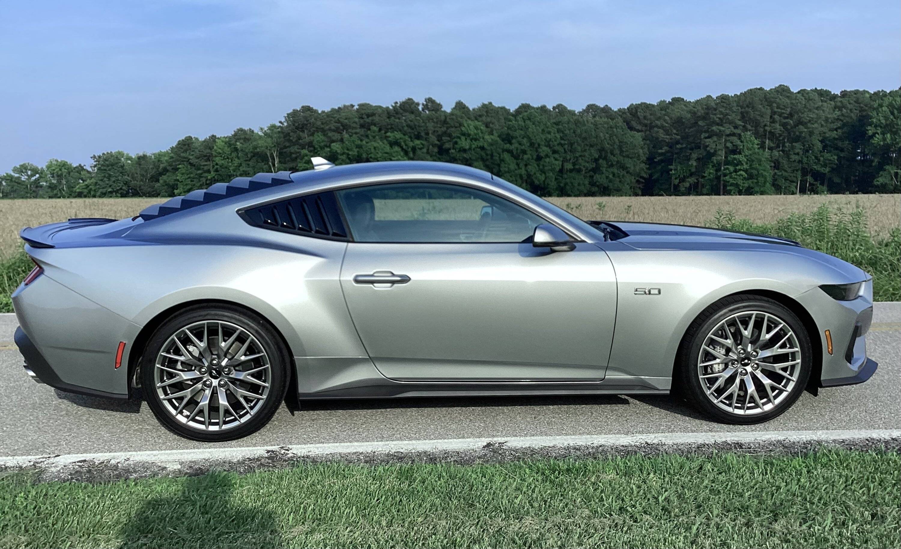 S650 Mustang Hi All!  New member…New 2025 GT premium.  Exterior mods listed. IMG_7183