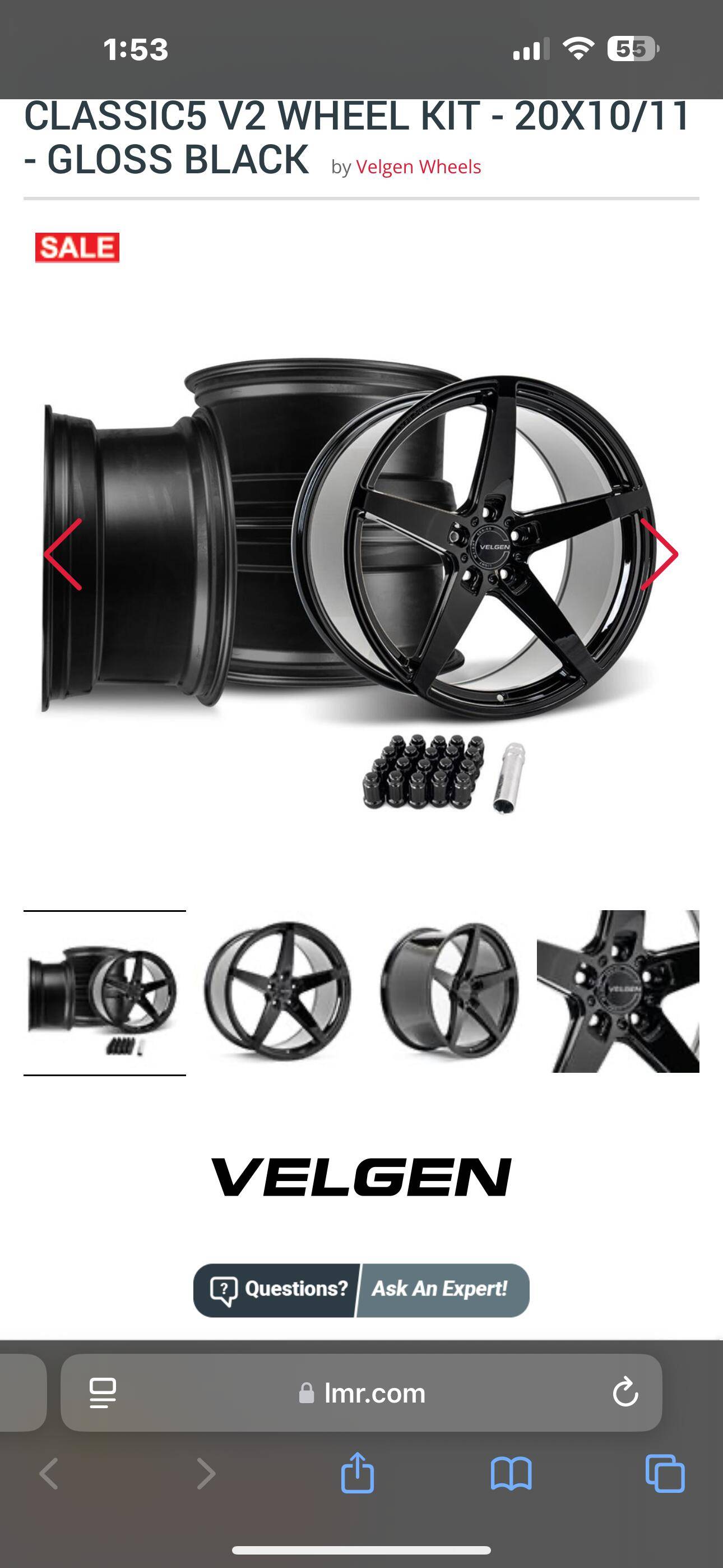 S650 Mustang VELGEN Wheels but what tires IMG_7364