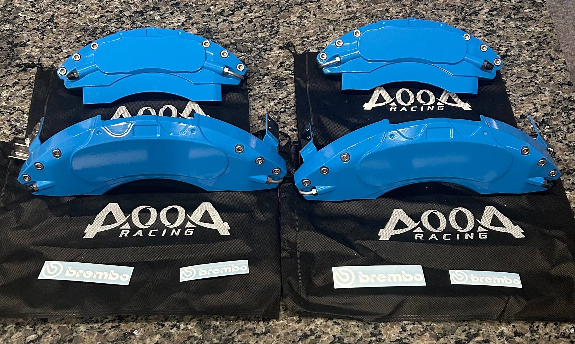 S650 Mustang AOOA brake caliper covers installed IMG_7623