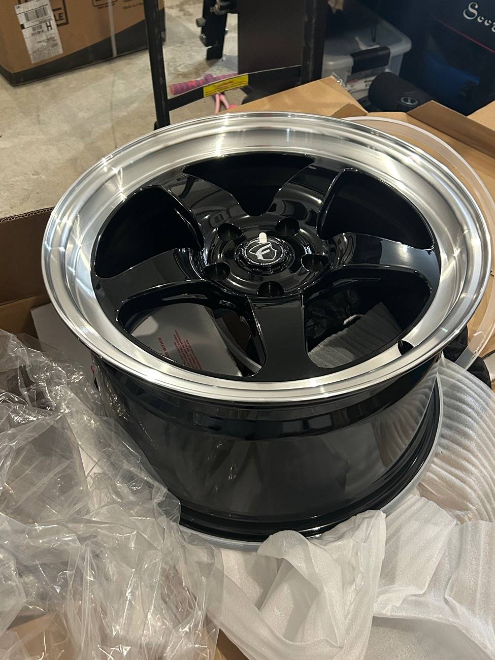 S650 Mustang Forgestar D5 17x10 Rear Wheels IMG_7628