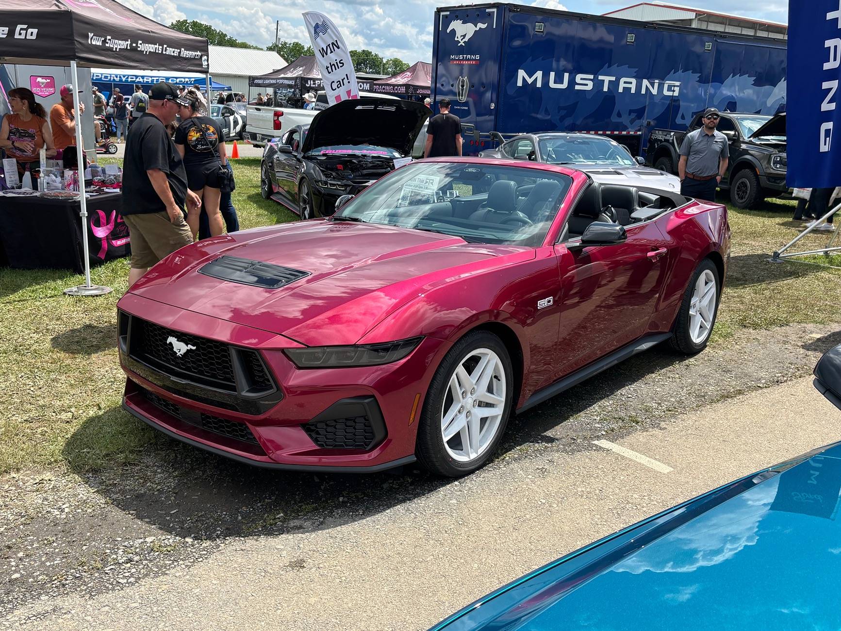 S650 Mustang 2026 FX Package revealed in new Adriatic Blue Metallic color IMG_7661