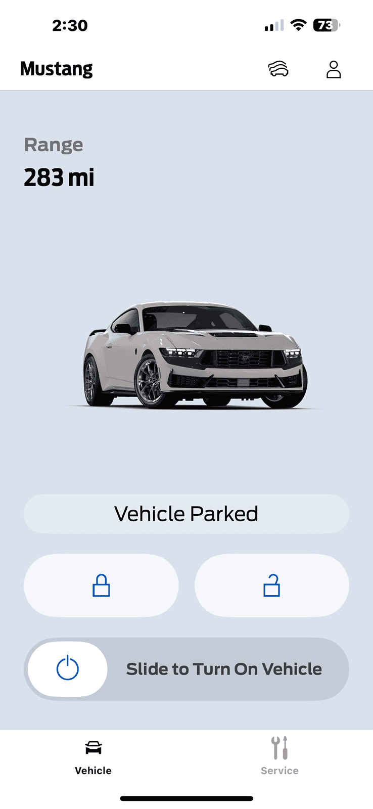 S650 Mustang Updated Ford Pass app IMG_7862