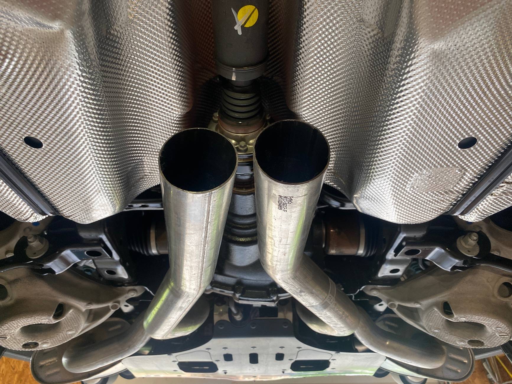 S650 Mustang Steeda H-Pipe Resonator Delete IMG_7951