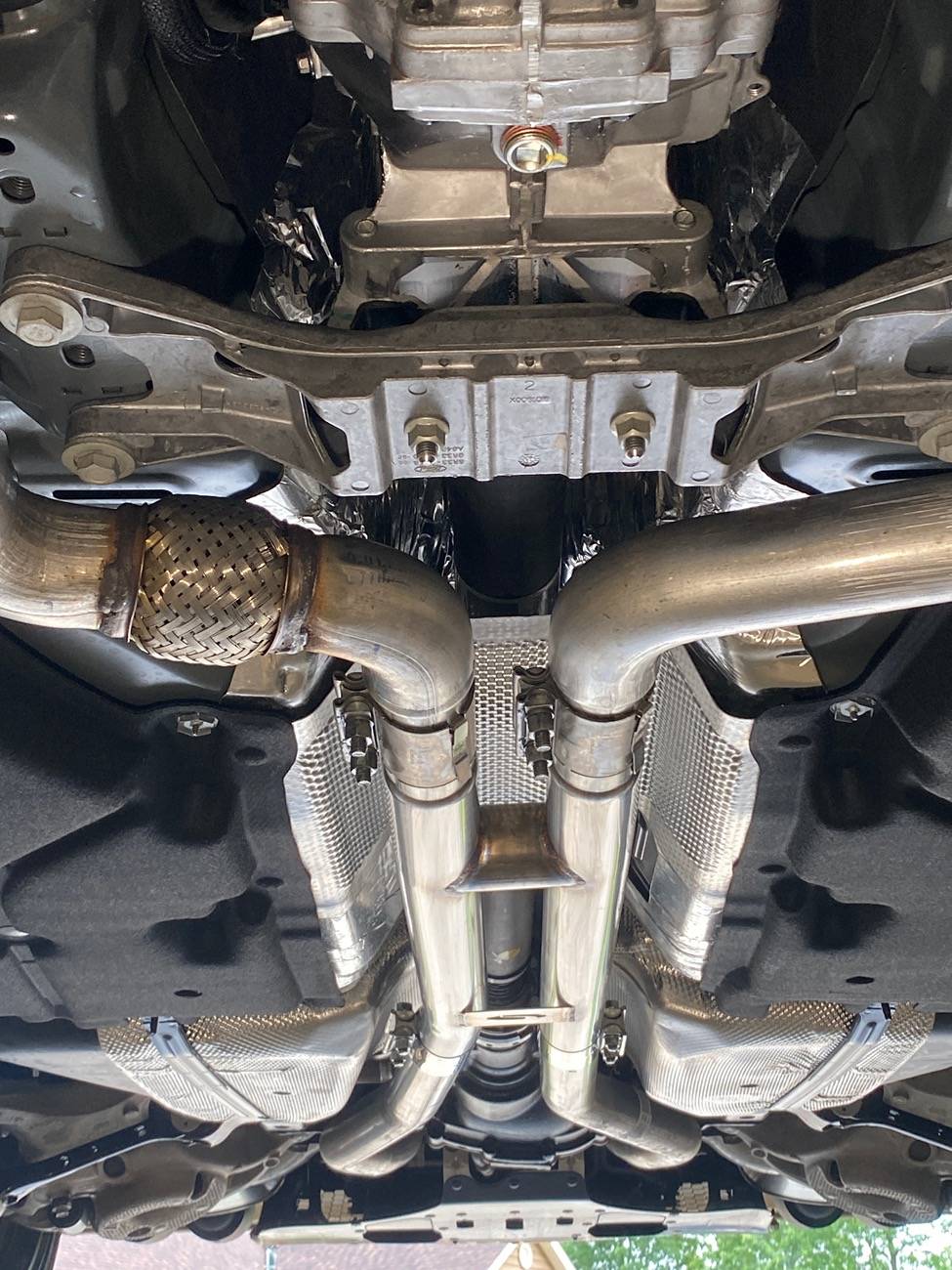 S650 Mustang Steeda H-Pipe Resonator Delete IMG_7959
