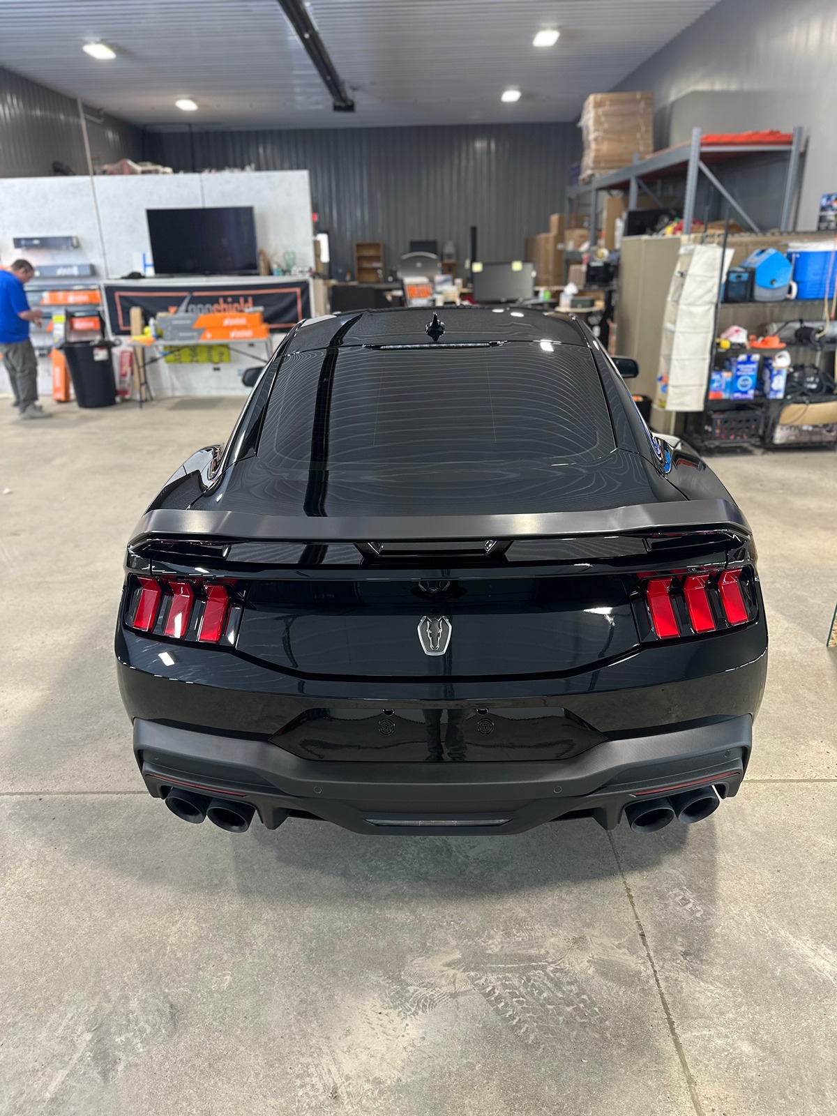 S650 Mustang Let's talk tint - Anyone go light on tint maybe 50% all around? IMG_8042