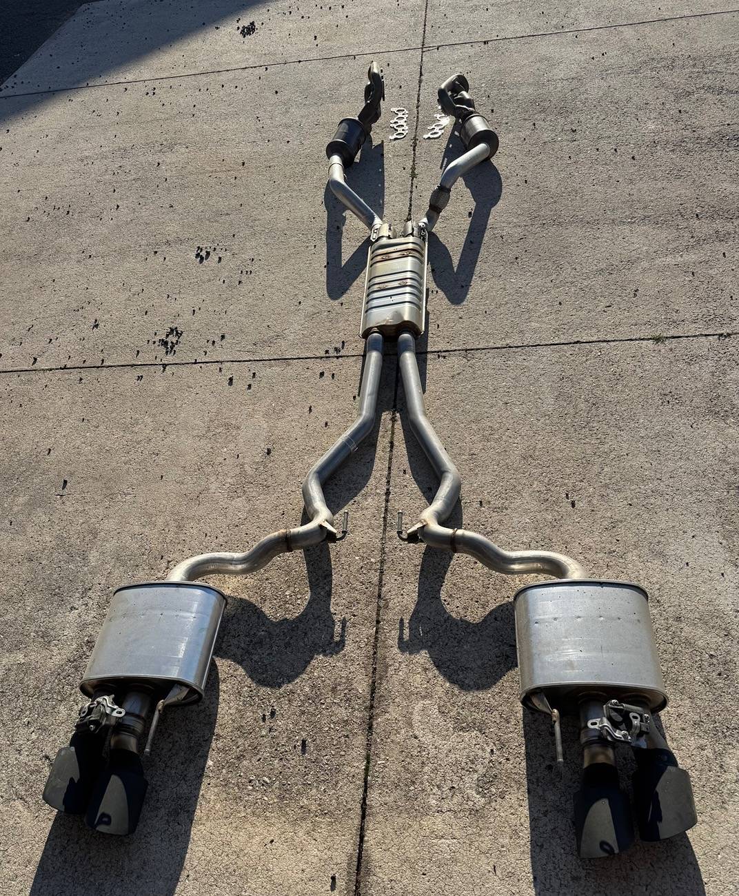 S650 Mustang Mustang Darkhorse Full Active Exhaust IMG_8276