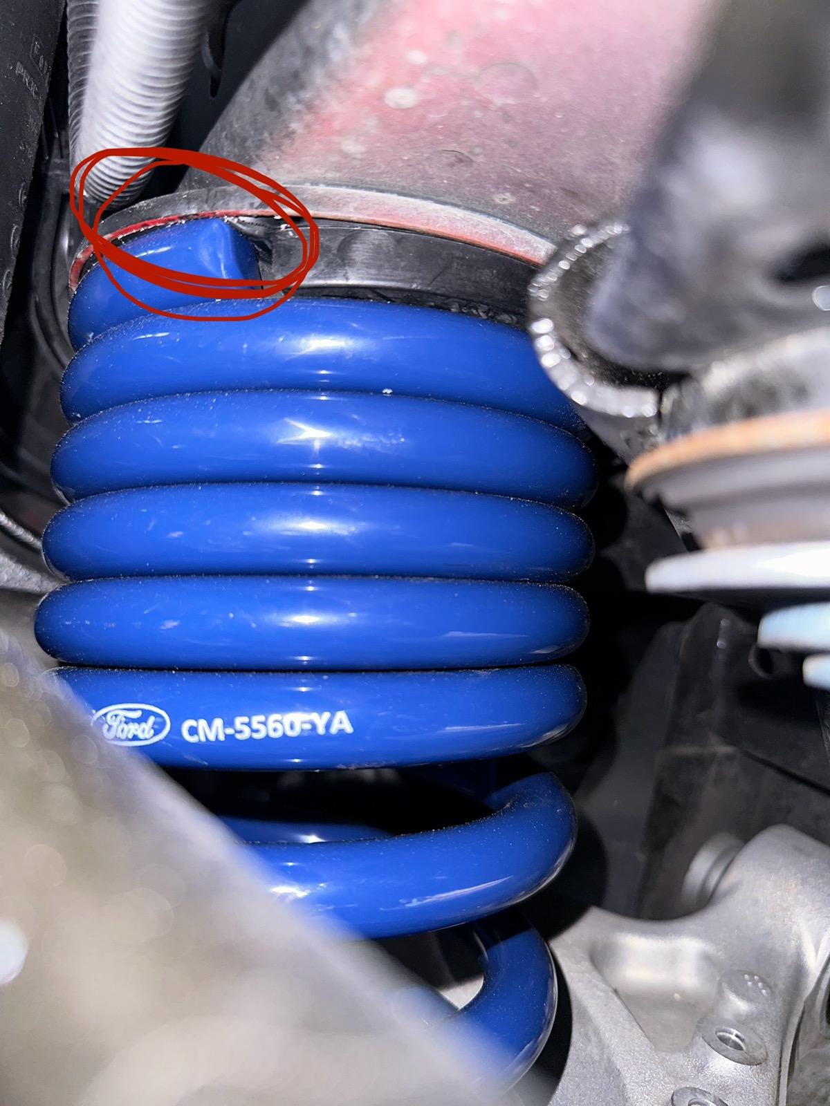 S650 Mustang Rear spring Isolator IMG_8433