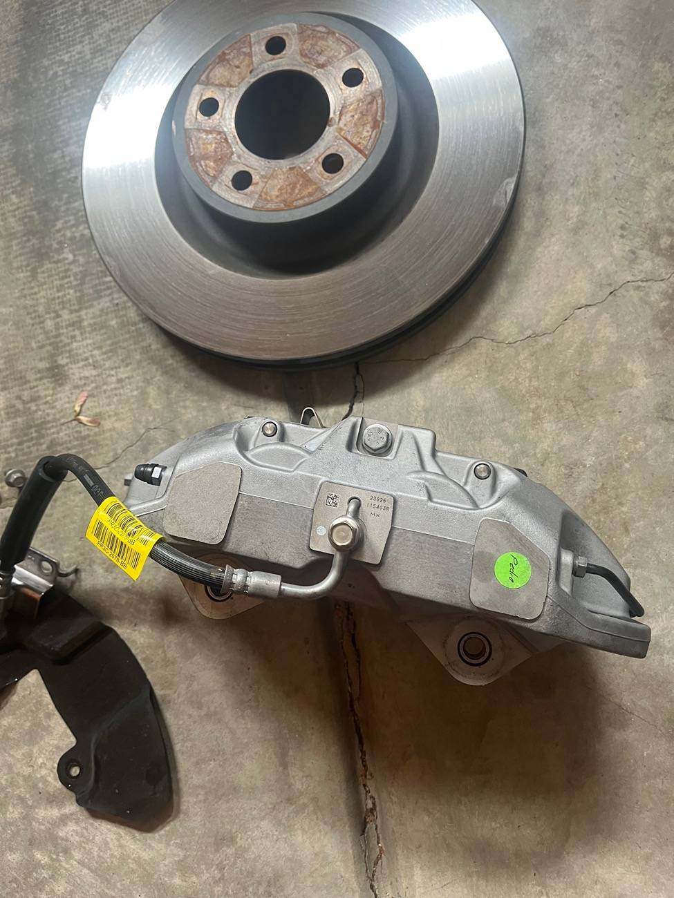 S650 Mustang Base GT Front calipers and rotors IMG_8650