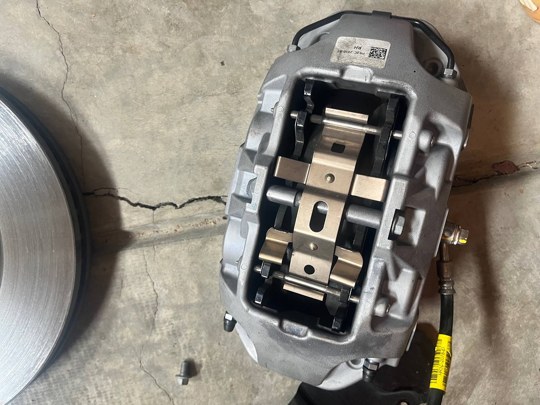 S650 Mustang Base GT Front calipers and rotors IMG_8651