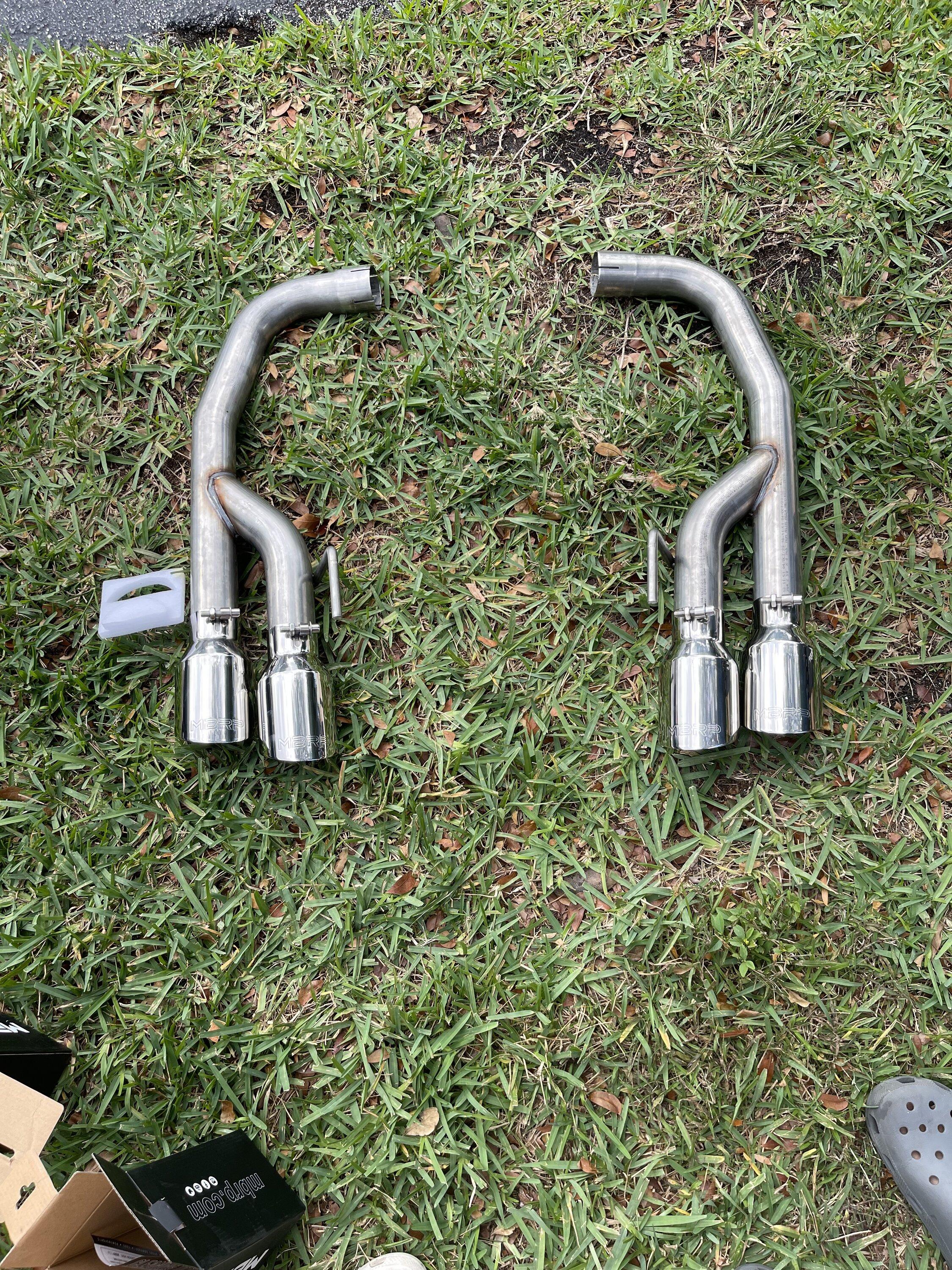 S650 Mustang Dual to quad tip conversion for non-active exhaust IMG_9395