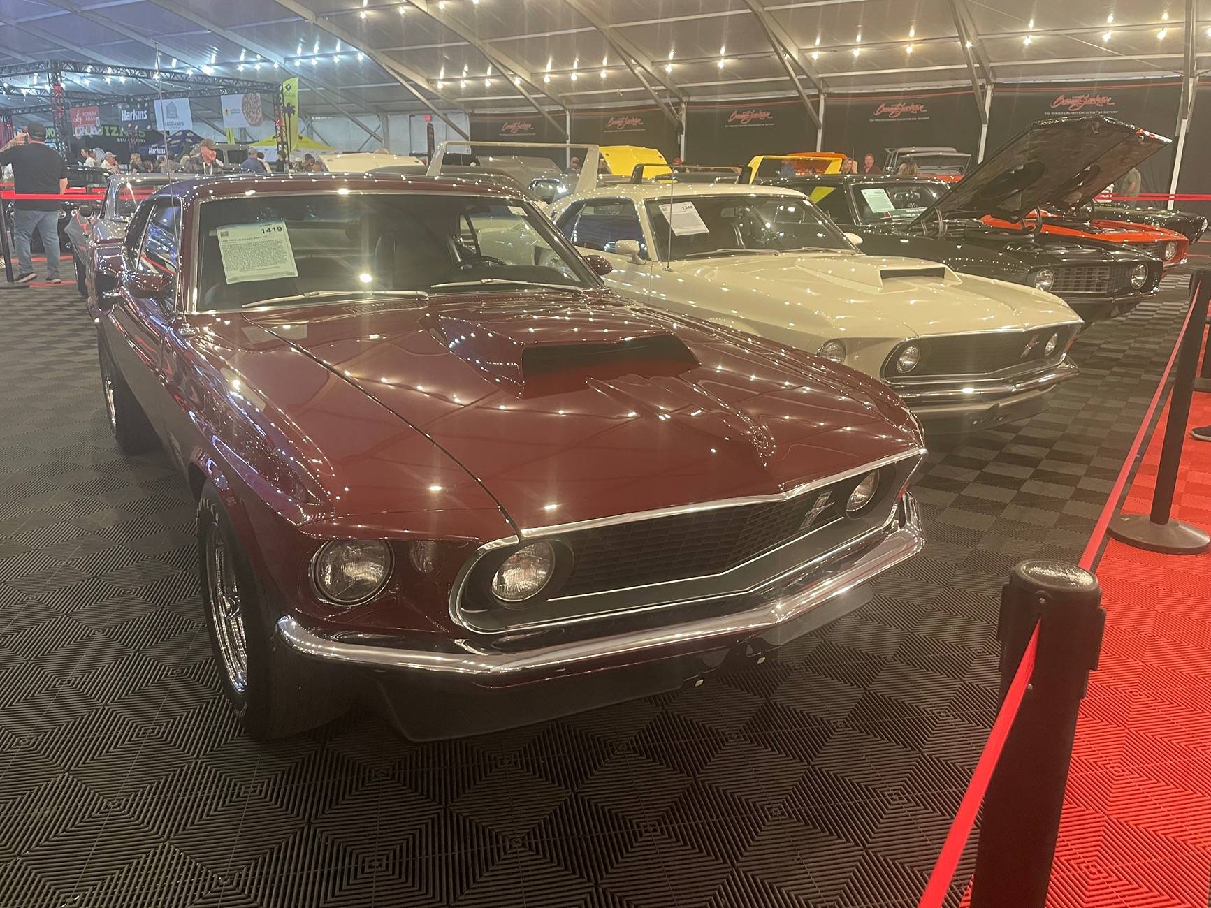 S650 Mustang GTD and Shelby at Barrett Jackson IMG_9652