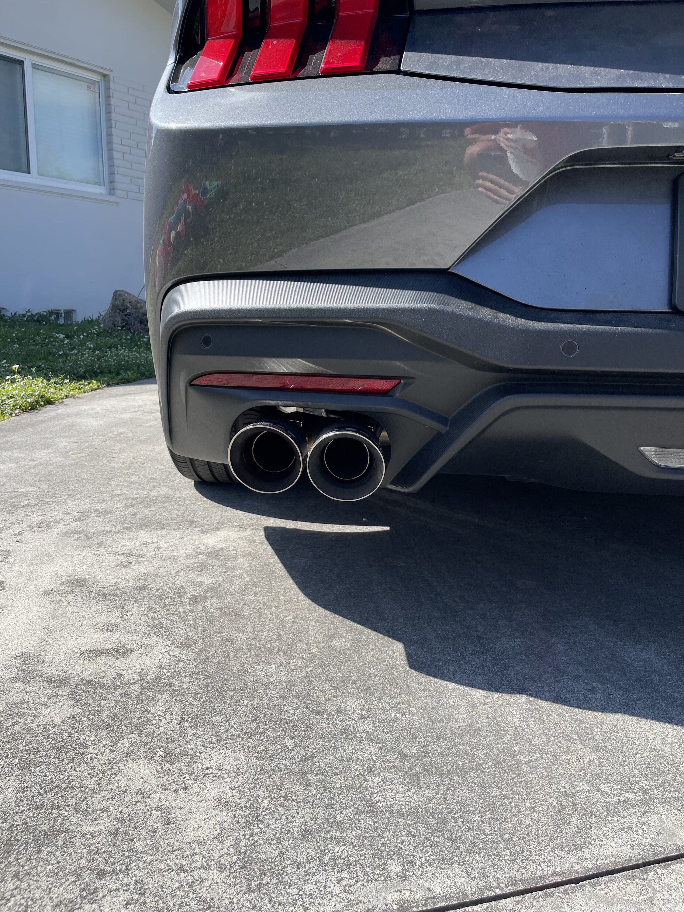 S650 Mustang Dual to quad tip conversion for non-active exhaust IMG_9805