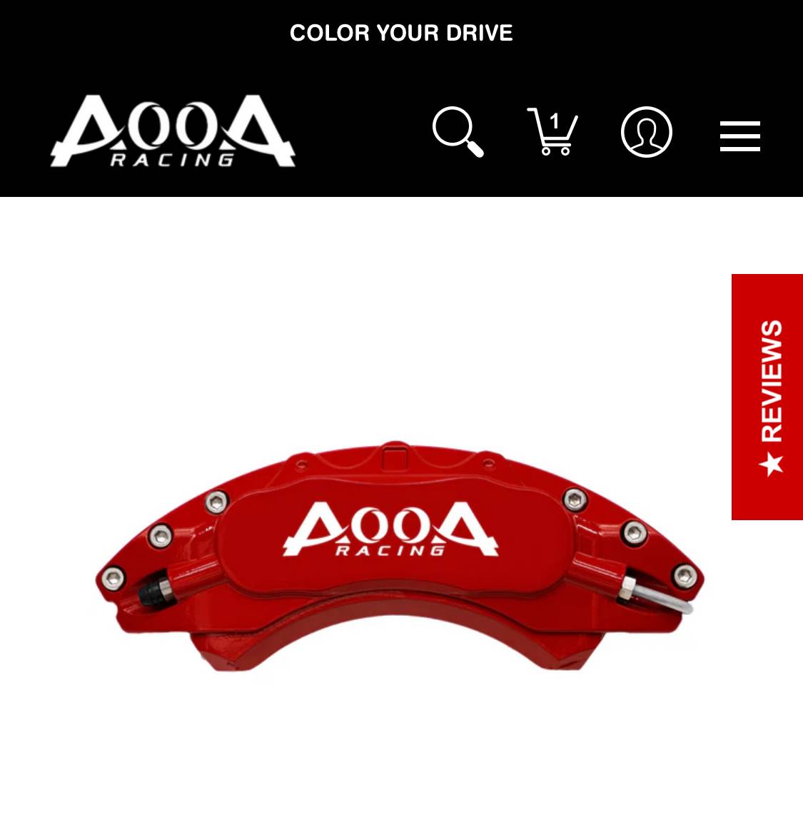 S650 Mustang AOOA brake caliper covers installed IMG_9970