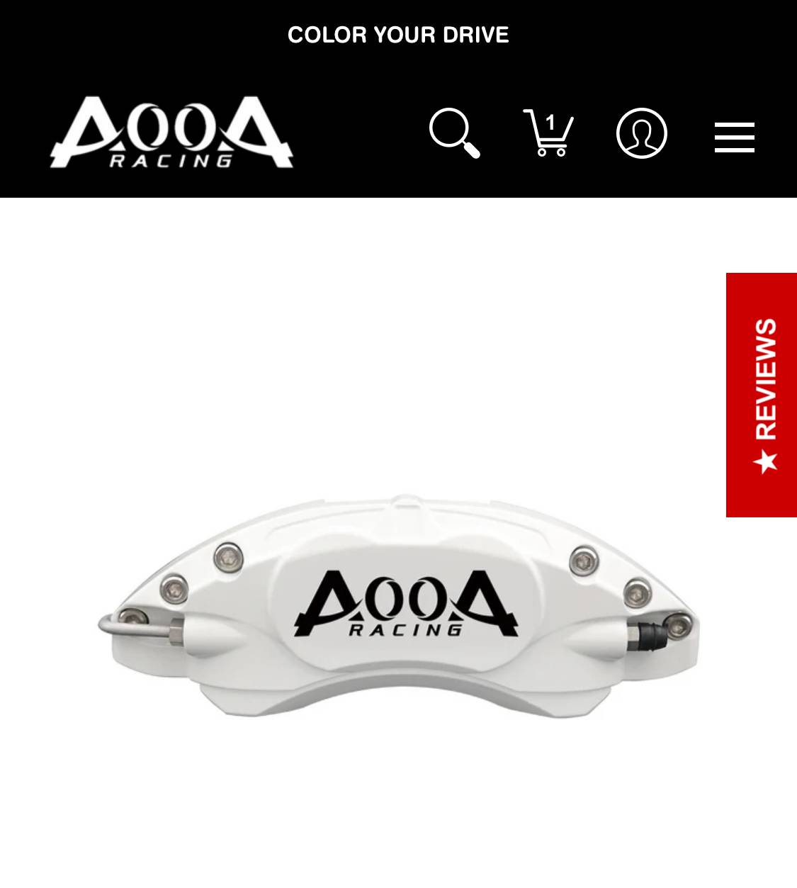 S650 Mustang AOOA brake caliper covers installed IMG_9971