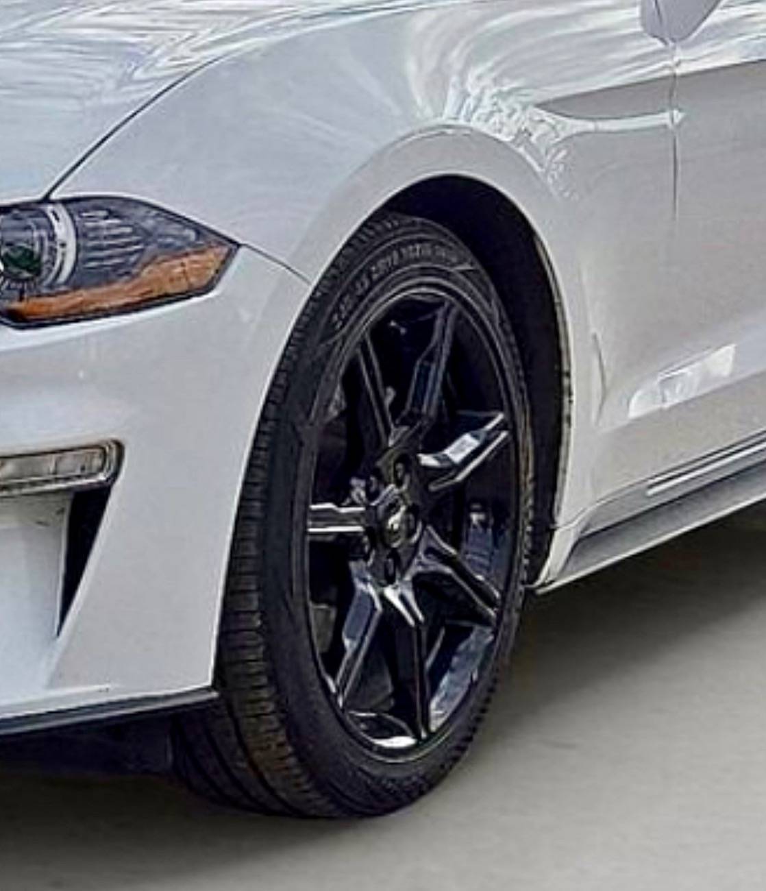 S650 Mustang AOOA brake caliper covers installed IMG_9974