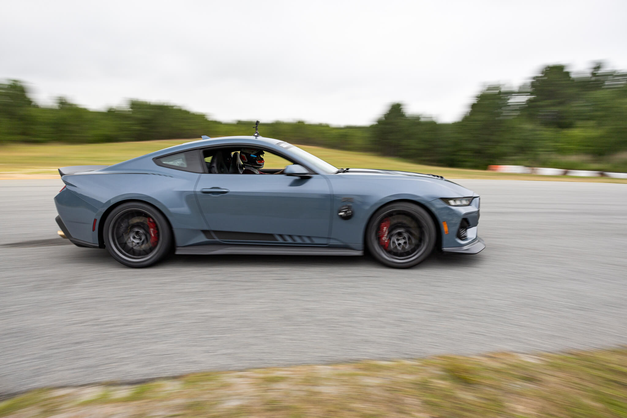 S650 Mustang RTR Vehicles Suspension Validation Testing on the 7th Generation Mustang JCOL4676
