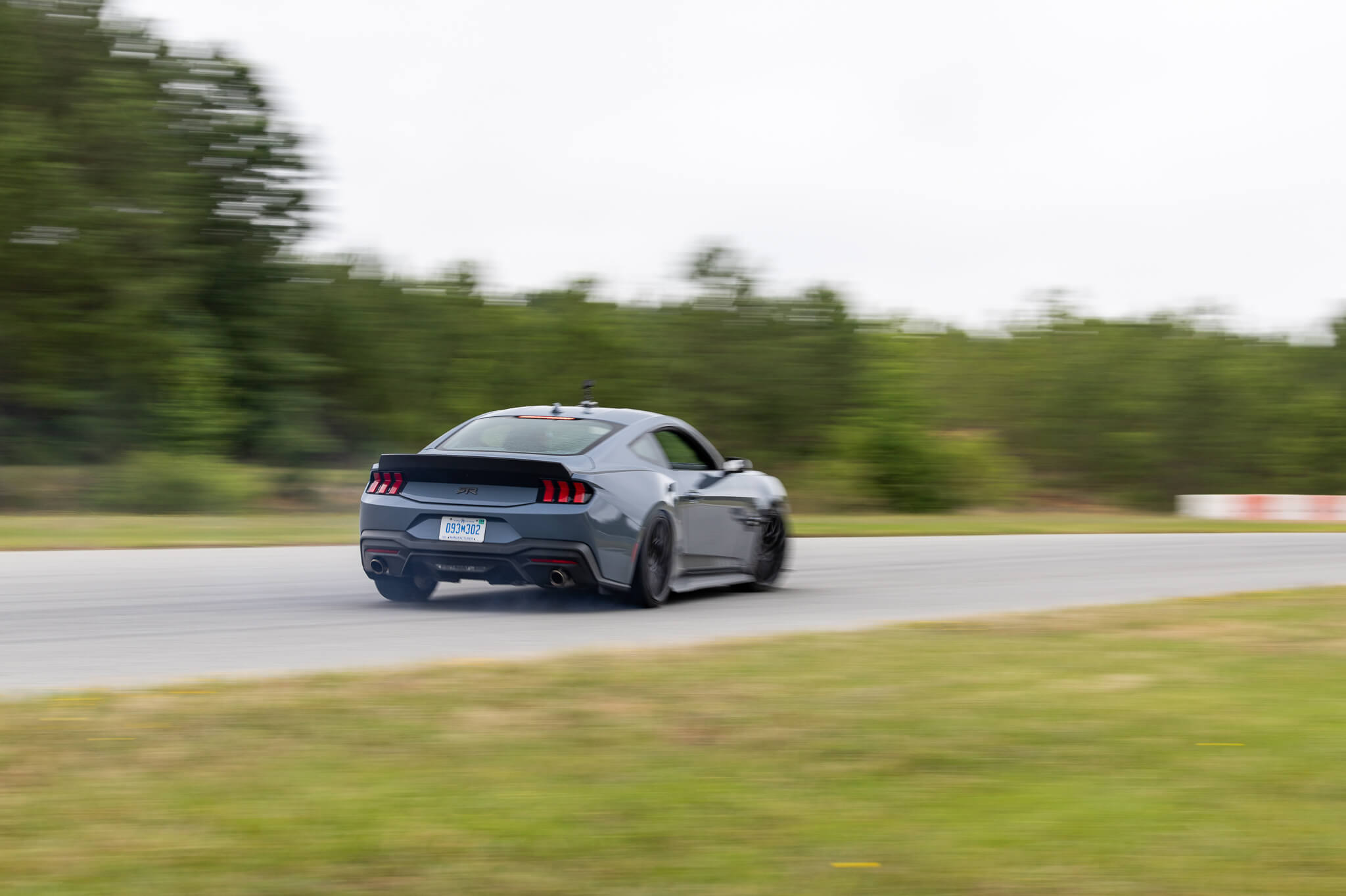 S650 Mustang RTR Vehicles Suspension Validation Testing on the 7th Generation Mustang JCOL4899