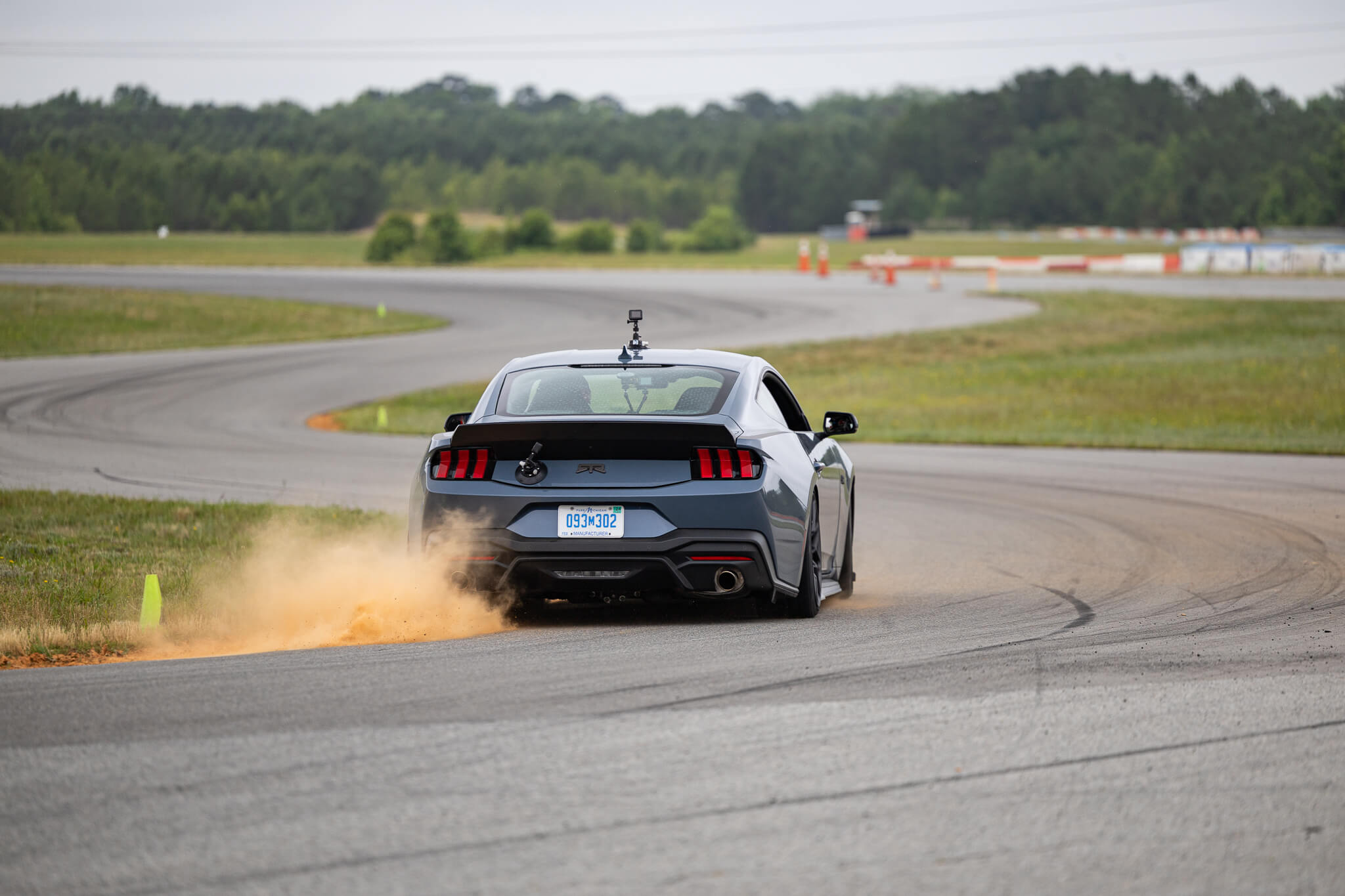 S650 Mustang RTR Vehicles Suspension Validation Testing on the 7th Generation Mustang JCOL5200