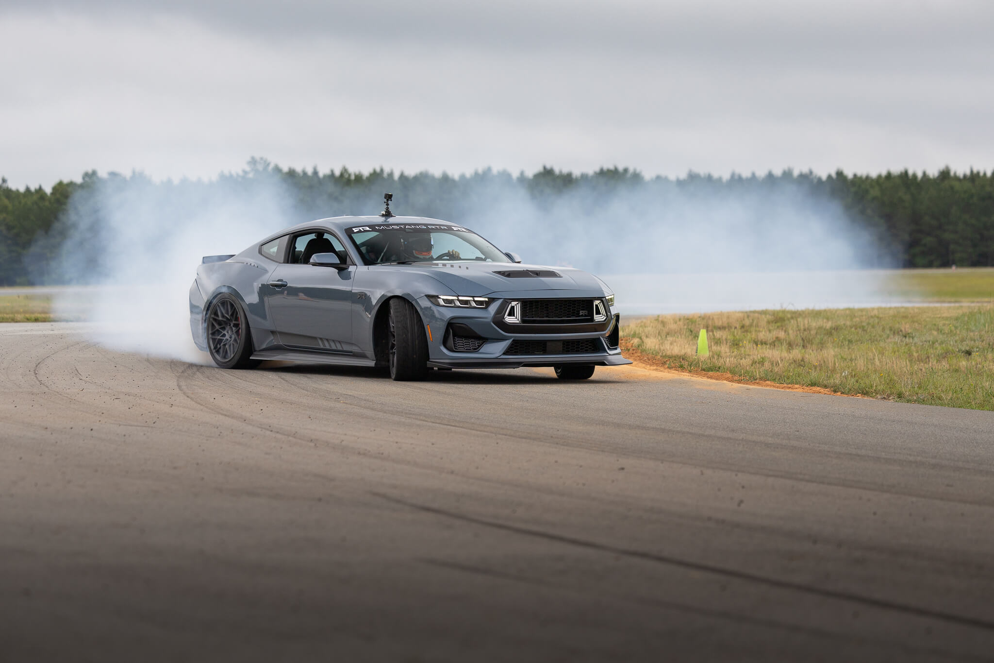 S650 Mustang RTR Vehicles Suspension Validation Testing on the 7th Generation Mustang JCOL5360