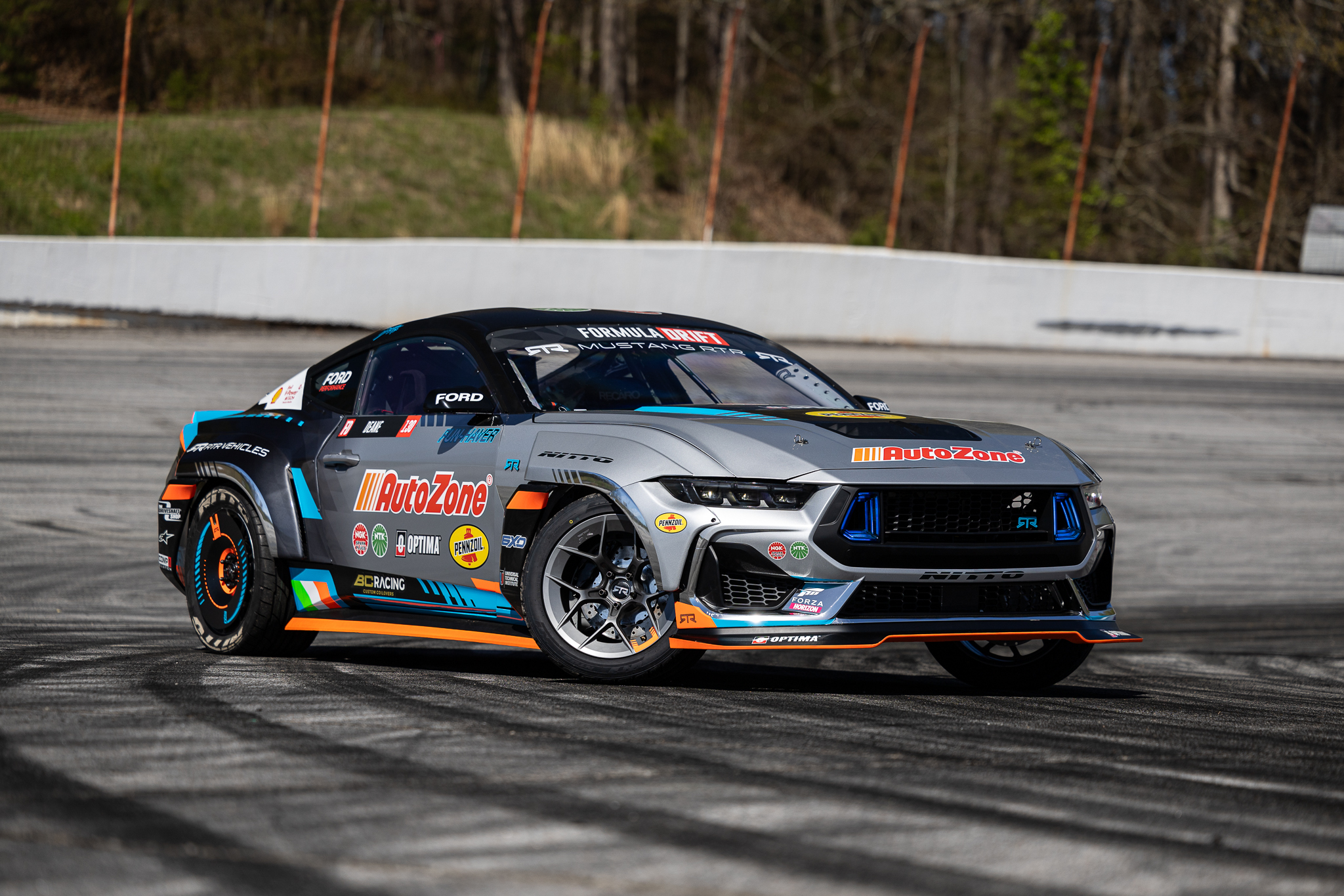 S650 Mustang FIRST LOOK 👀 // James Deane and Ben Hobson's 2024 Mustang RTR Spec 5-FD Liveries! JCOL6840