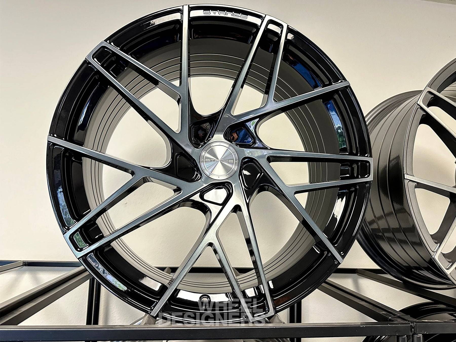 S650 Mustang New Stance SF12 and SF13 in 19" and 20" Sizes - Wheel Designers LACK-TINTED-1_2967f938-4618-40f2-9a5f-ab14fc47f5c5