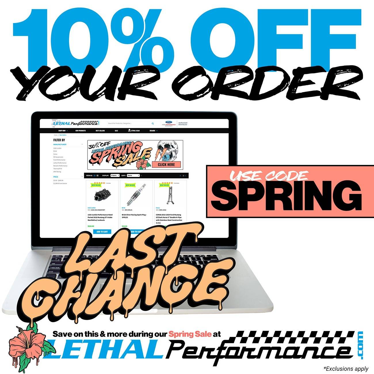 S650 Mustang 2025 Lethal Performance SPRING SALE! lastchance_sitewid