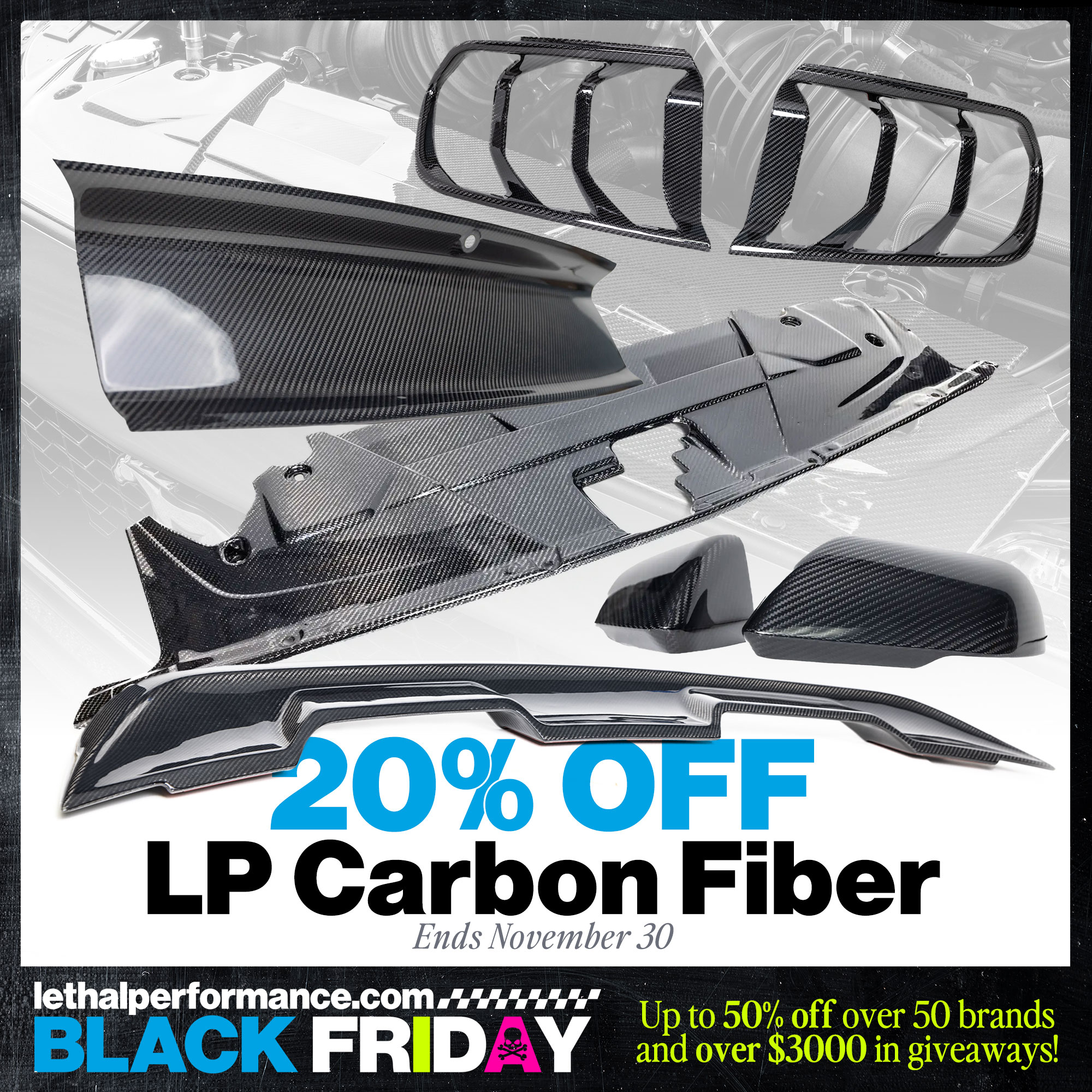 S650 Mustang Black Friday starts NOW! Up to 50% off! LP_Carbon