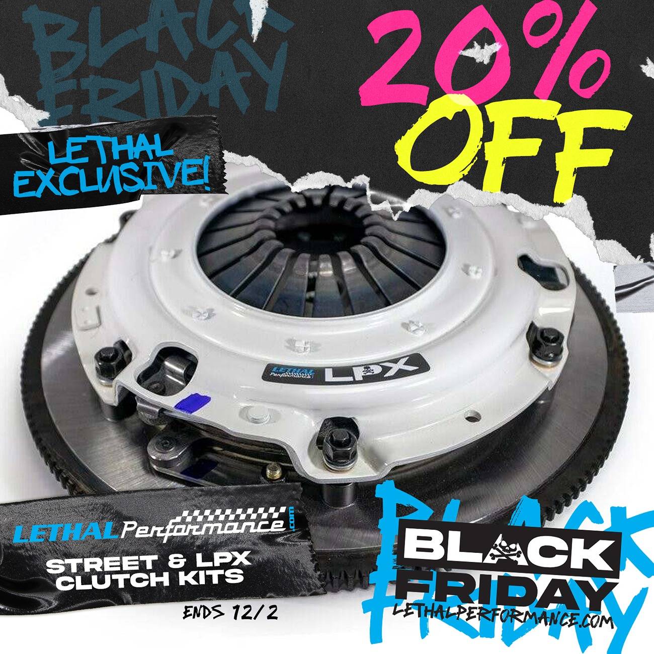 S650 Mustang Black Friday 2024 at Lethal Performance has BEGUN! LPclutchkits