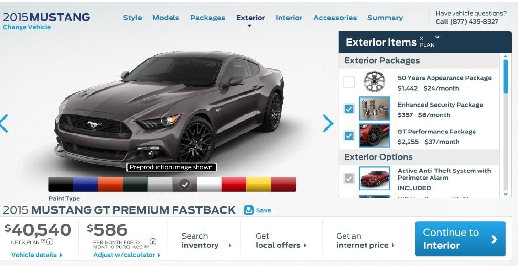S650 Mustang X-Plan on New Mustang Mag Mustan