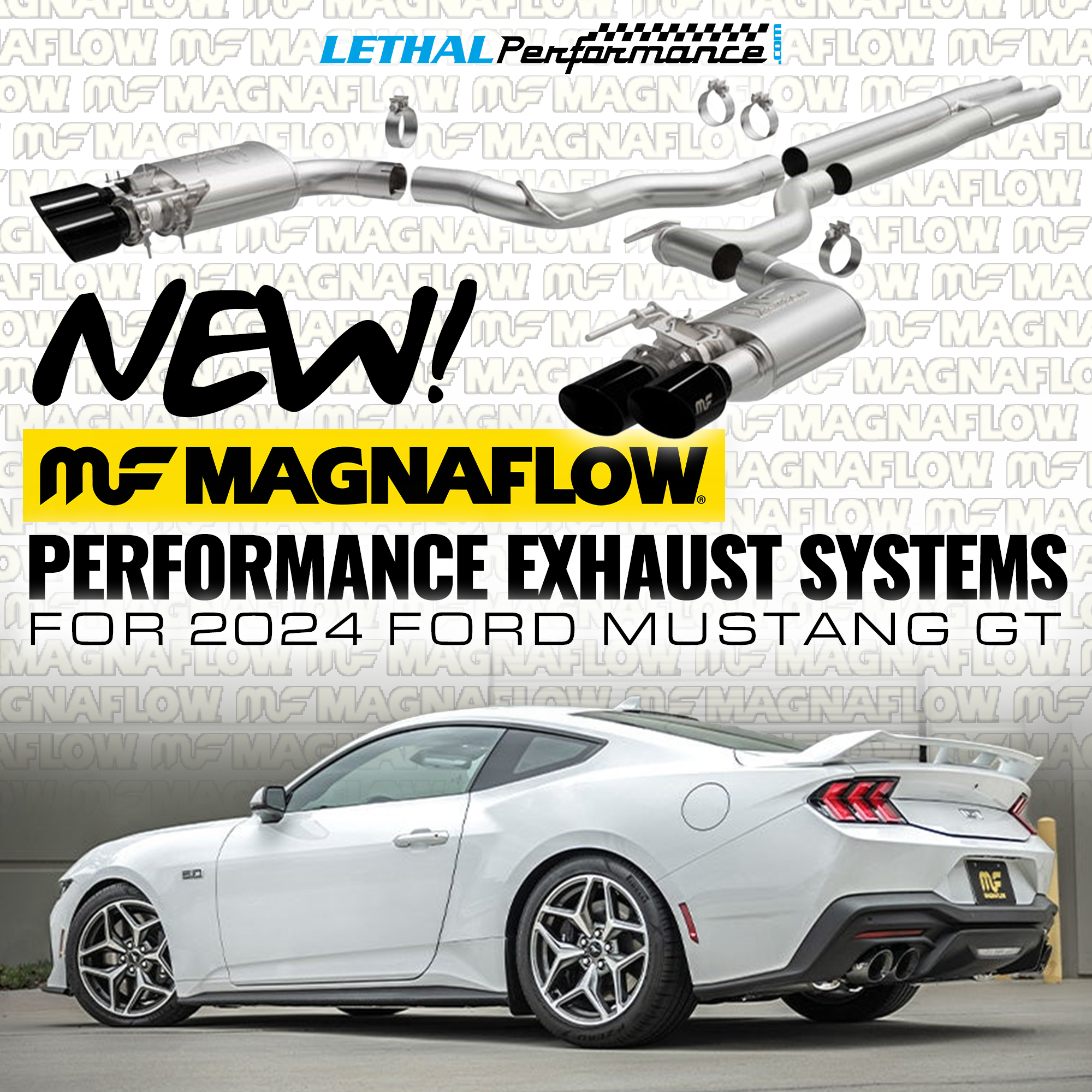 S650 Mustang Magnaflow Exhaust for 2024 Mustang GT’s NOW AVAILABLE! magnaflow 2024