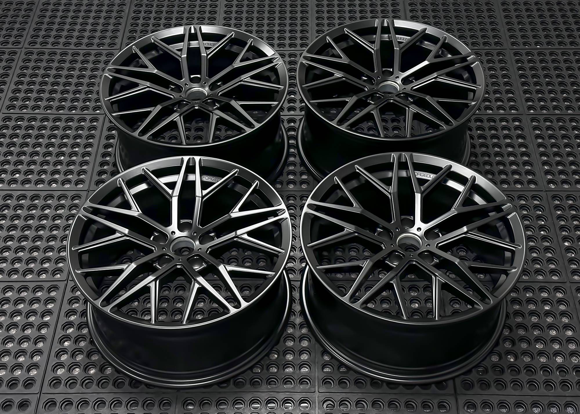 S650 Mustang 19" and 20" Forgedlite Wheels for your S650 Ford Mustang MC10-SATIN-BLACK-1