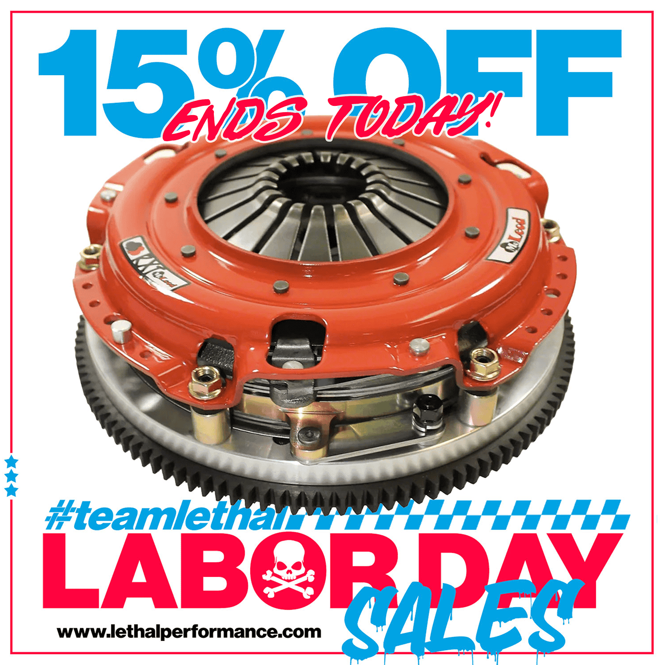 S650 Mustang Lethal Performance Labor Day Sales! mcleod ends today labor