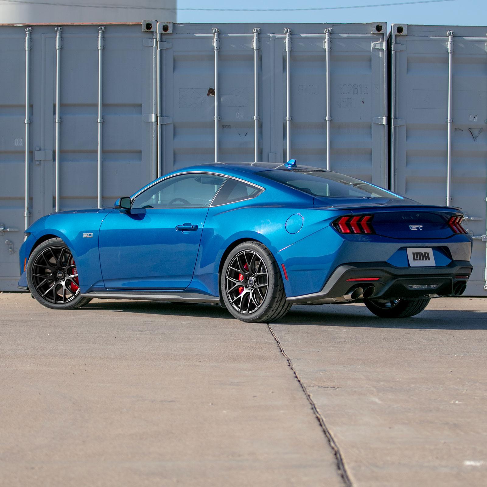 S650 Mustang 2024 Atlas Blue Mustang GT On SVE Drift Wheels MHP1_2024_FlatBlack_OC_2