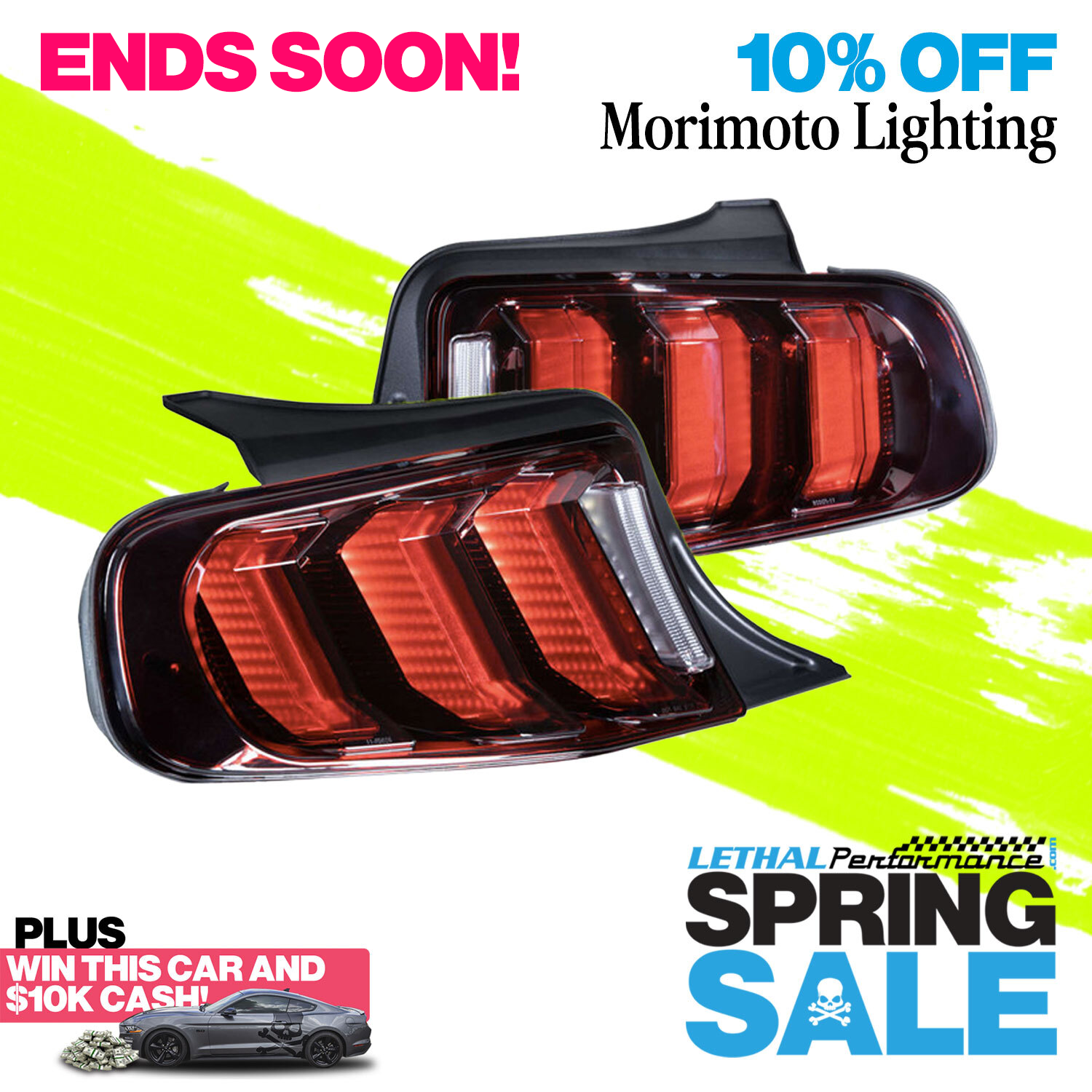 S650 Mustang Spring SALE has SPRUNG here at Lethal Performance!! mori msuatng end soon spring sale