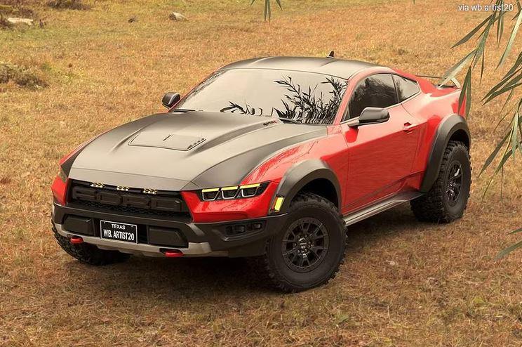 S650 Mustang "Mach 4" 4-Door Mustang + Off-Road Baja Mustang models previewed at Ford dealers meeting! Mustang Dakar.JPG