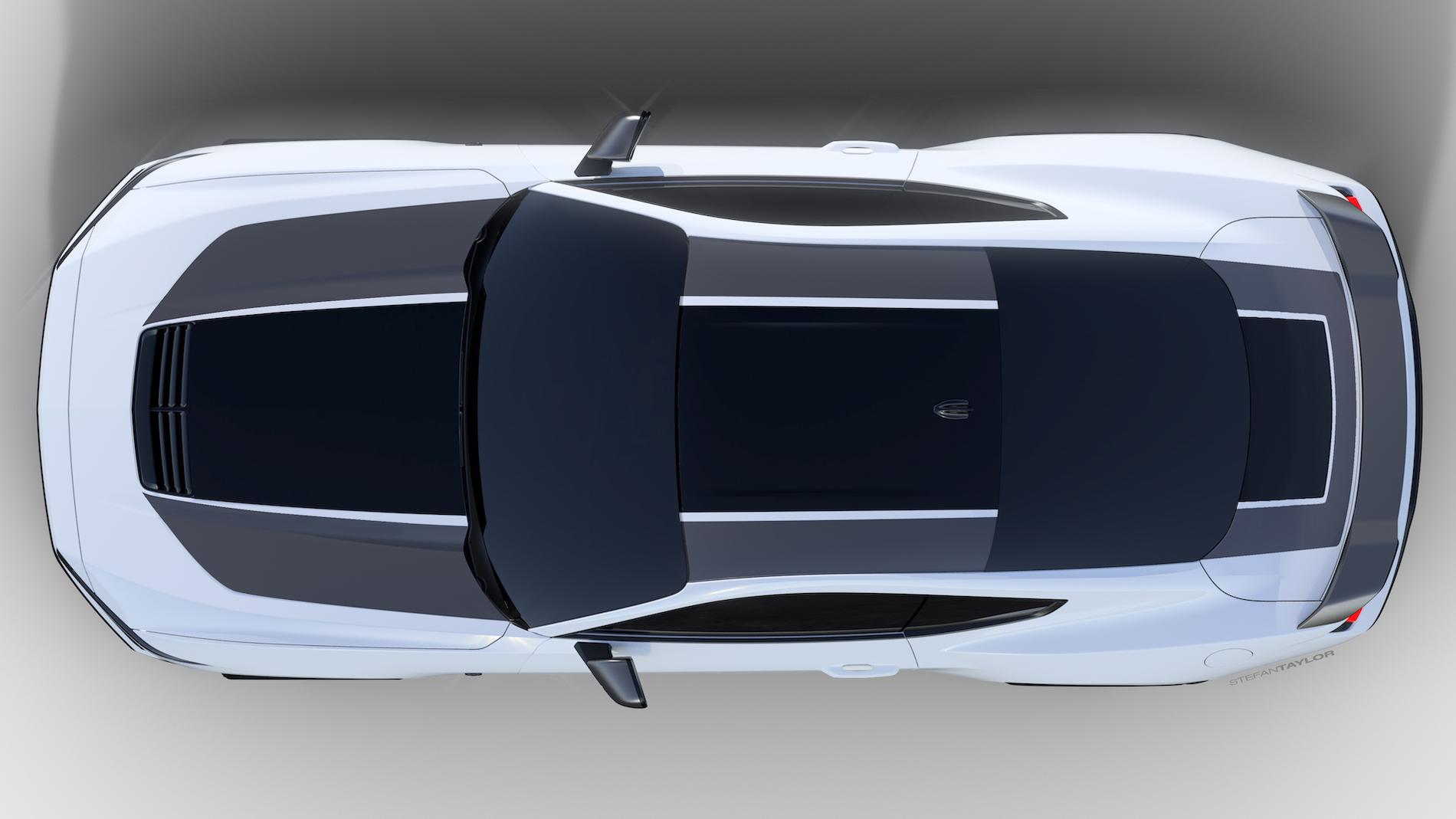 New 2024 Mustang Dark Horse details colorshifting Blue Ember paint