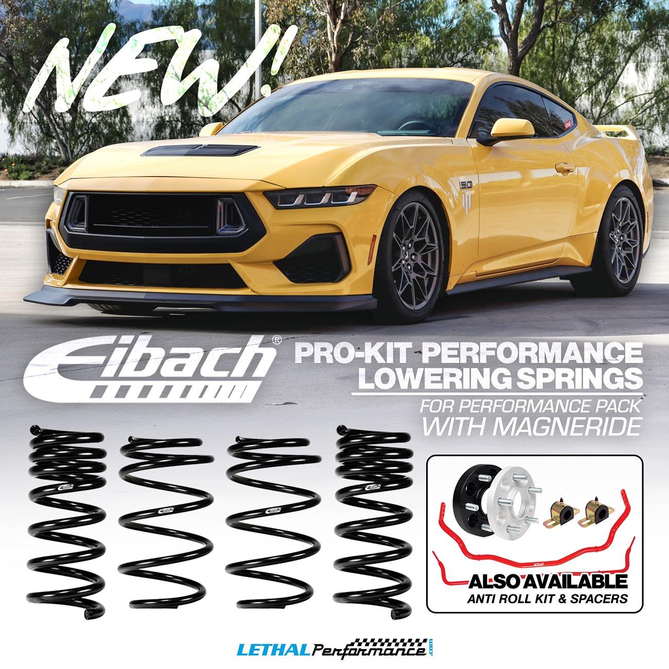 S650 Mustang Eibach PRO-KIT Lowering Springs NOW AVAILABLE!! mustang eibach 2024