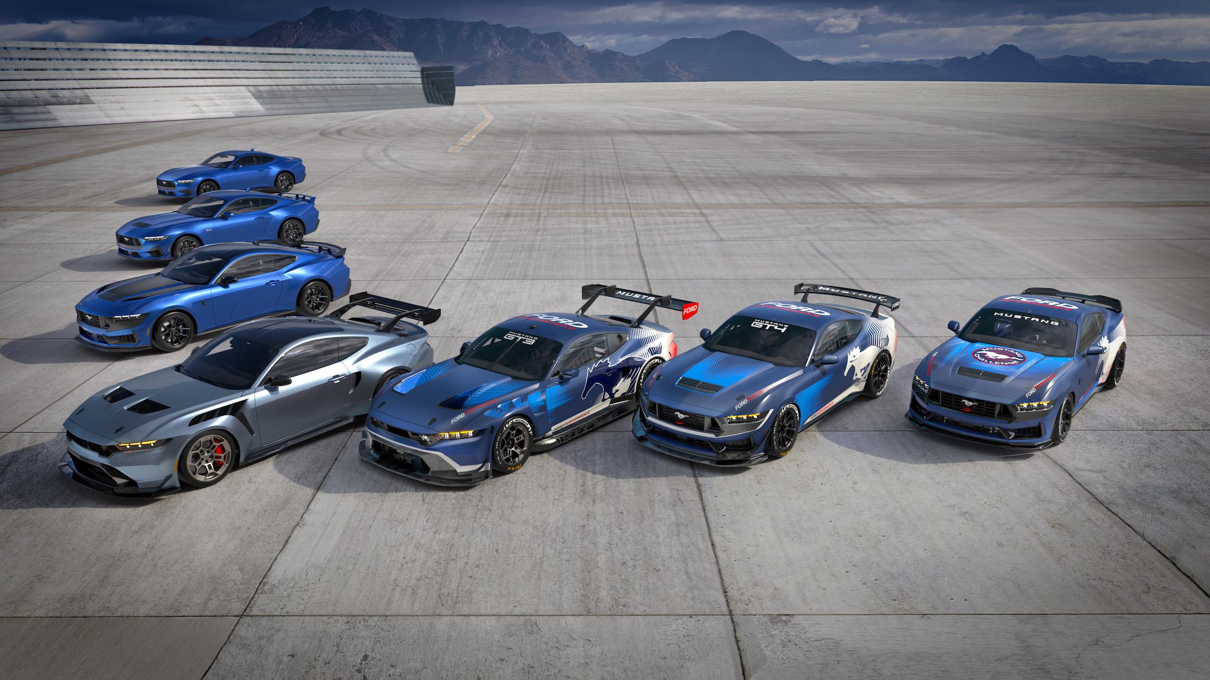 S650 Mustang [UPDATE: Registration Now Open] Dark Horse Track Attack School + Destination Driving Event for EcoBoost and GT Owners Mustang Family Photo