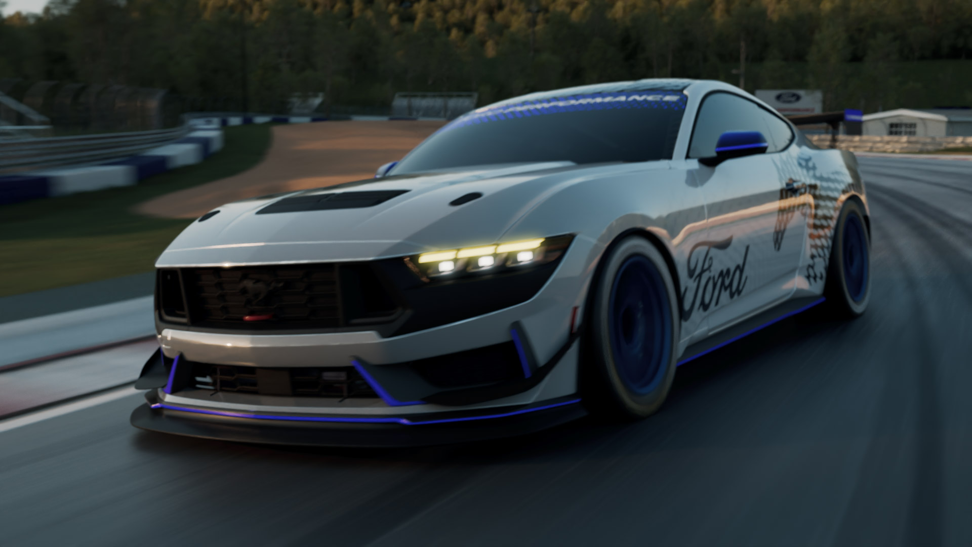 S650 Mustang Ford Debuts Next-Gen Mustang GT3, GT4, Supercars and Factory X Race Cars Mustang GT4 01