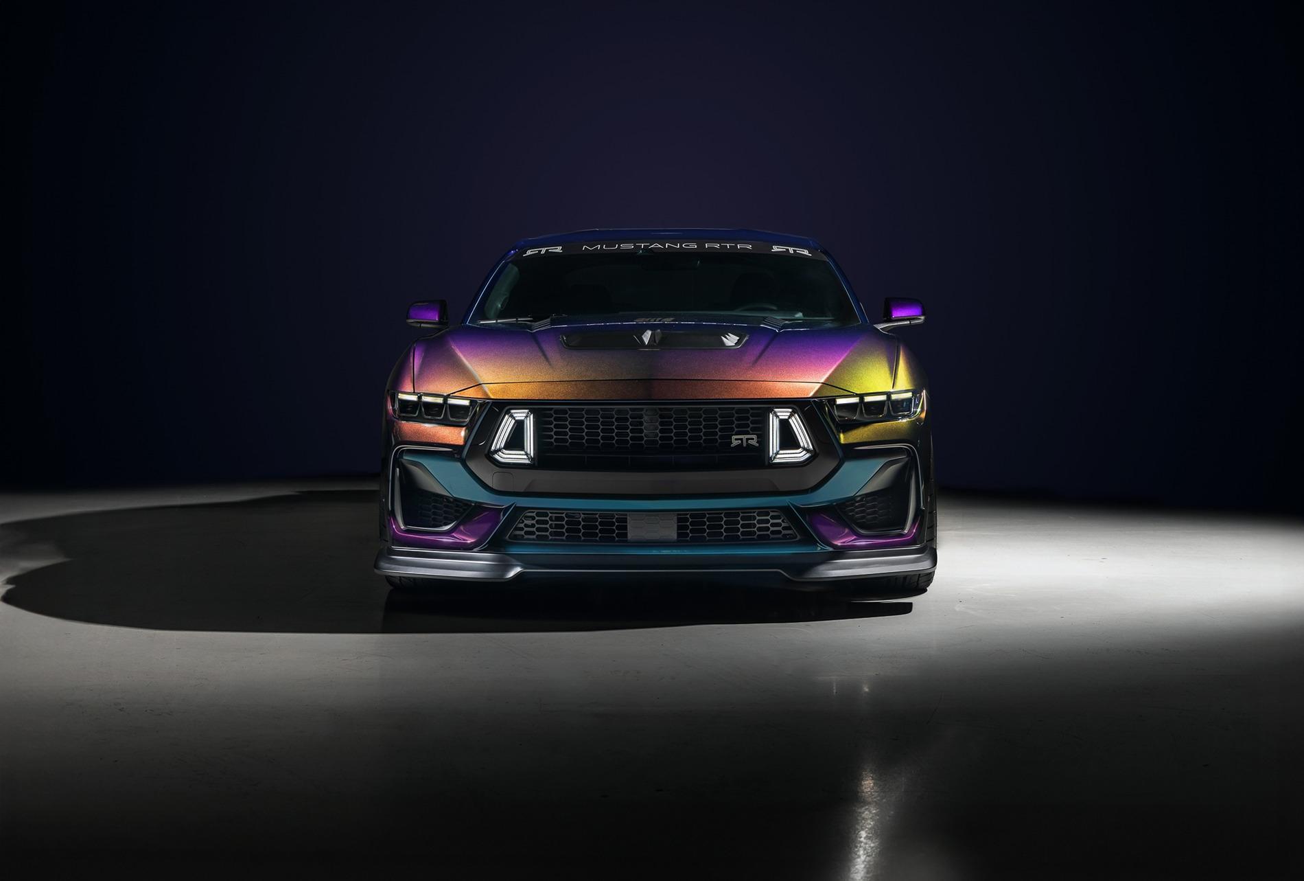 S650 Mustang RTR Vehicles Brings Back Iconic Mystichrome with New Paint to Sample Program Mustang RTR Mystichrome-2