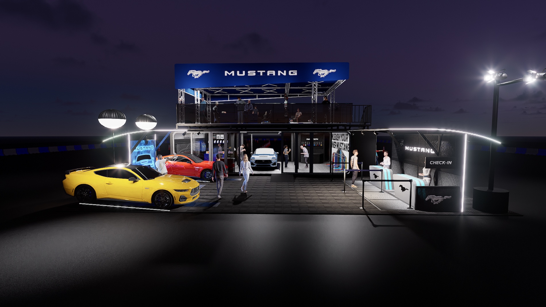 S650 Mustang "Mustang Unleashed" national demo tour announced to celebrate Mustang's 60th Birthday. Registration now open Mustang Unleashed Render 2