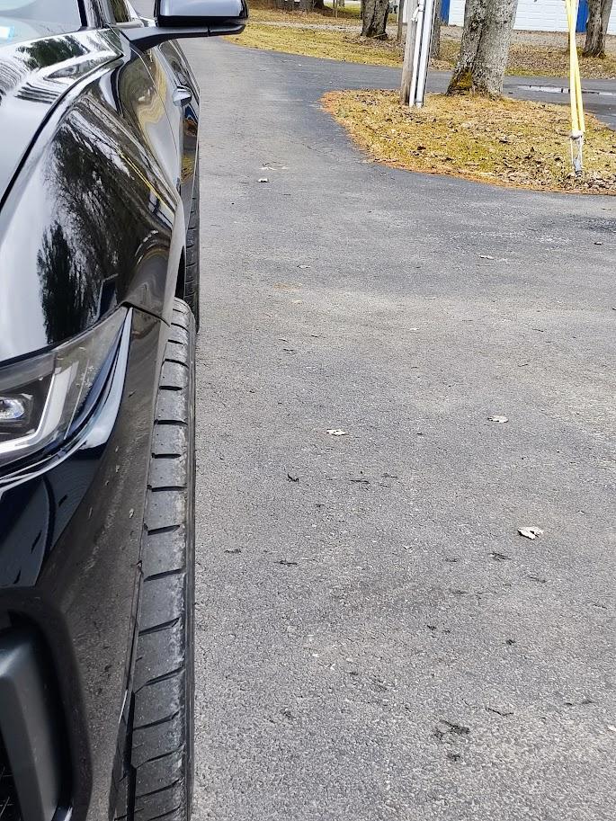S650 Mustang Front wheel poke more than rear Mustang2