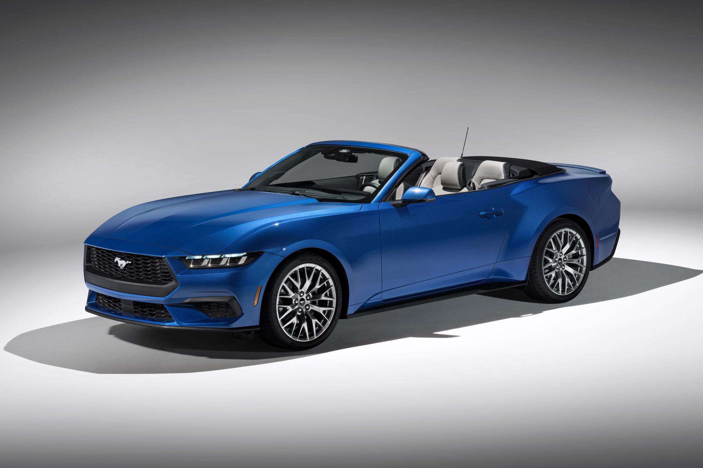 S650 Mustang Every 2024 Ford Mustang Color Everywhere All At Once Mustang_Atlas_Blue